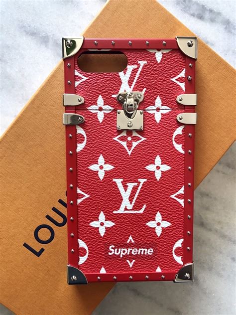 supreme louis vuitton iphone case gold replica|louis vuitton clothing stores.